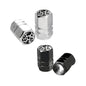 Cow Print Valve Stem Caps (2 Sets)