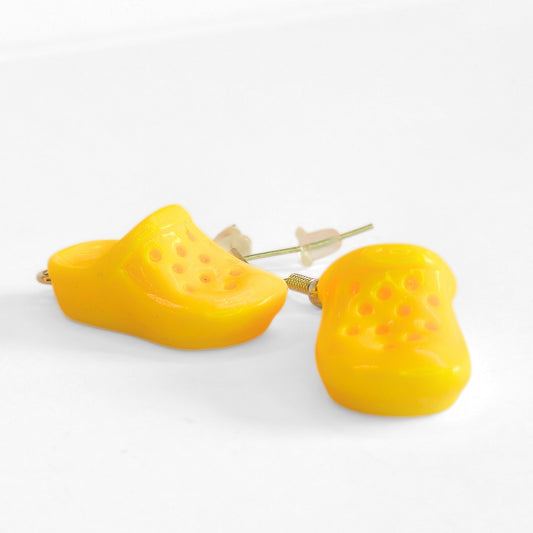 Croc-Tastic Earrings (Yellow)