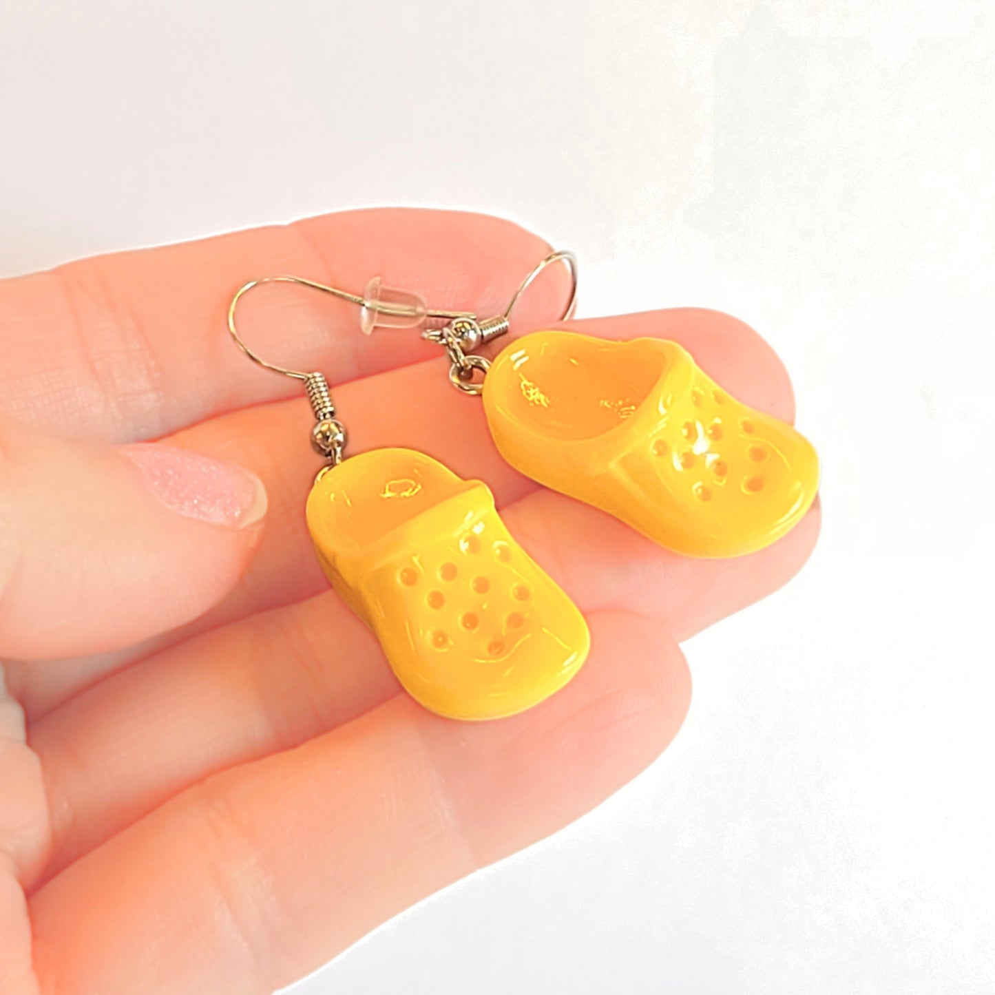 Croc-Tastic Earrings (Yellow)