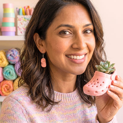 Croc Fanatic [Pink] | Earrings