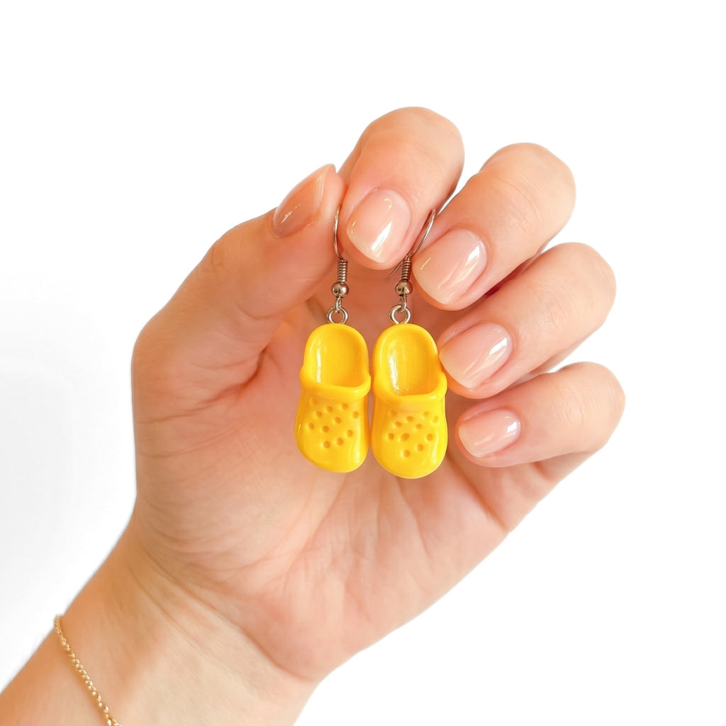 Croc Fanatic [Yellow] | Earrings