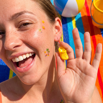 Croc Fanatic [Yellow] | Earrings