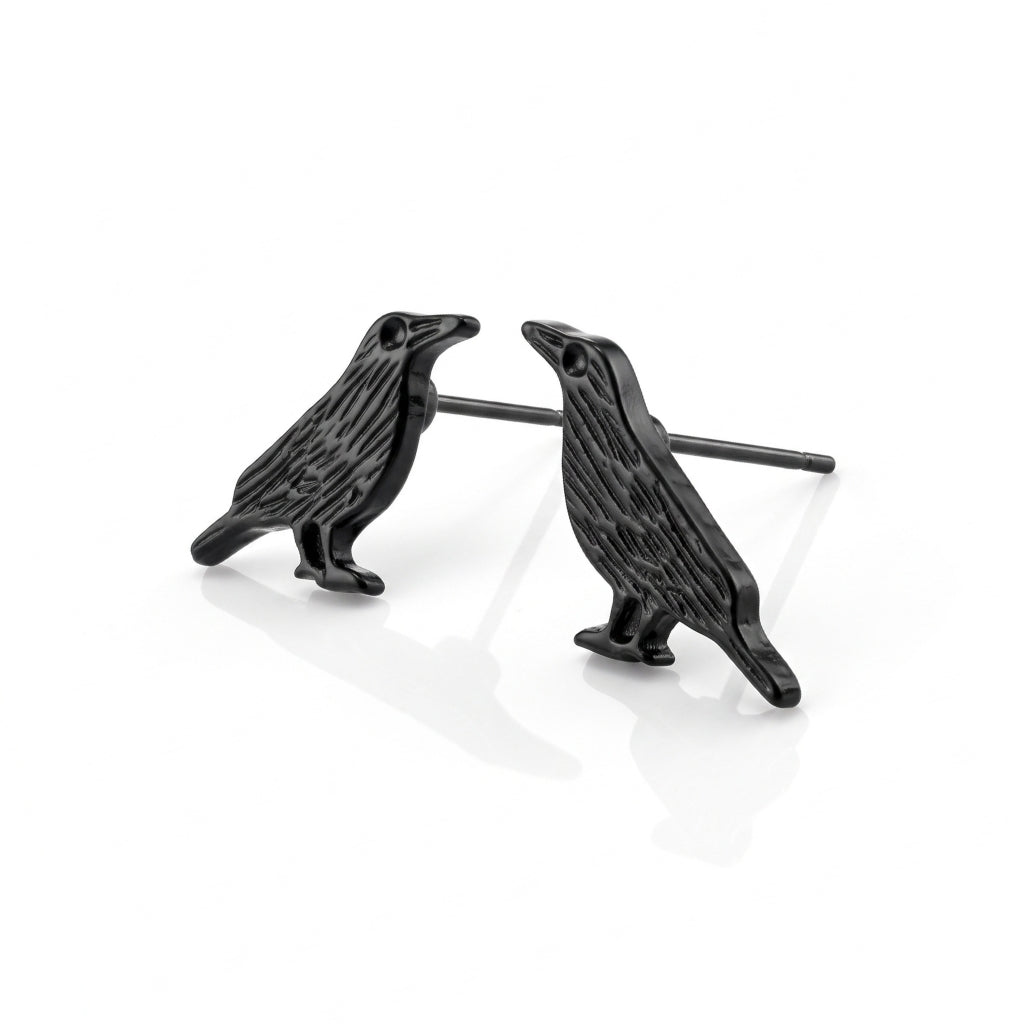 Crow Studs | Earrings