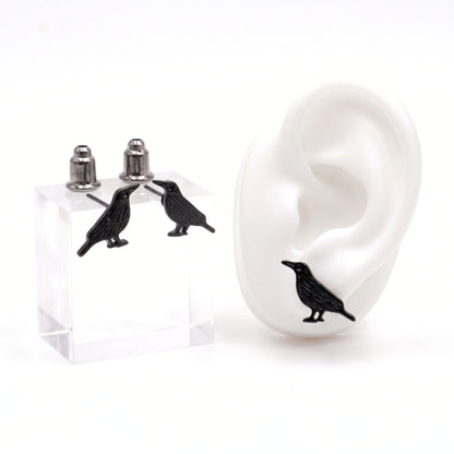 Crow Studs | Earrings