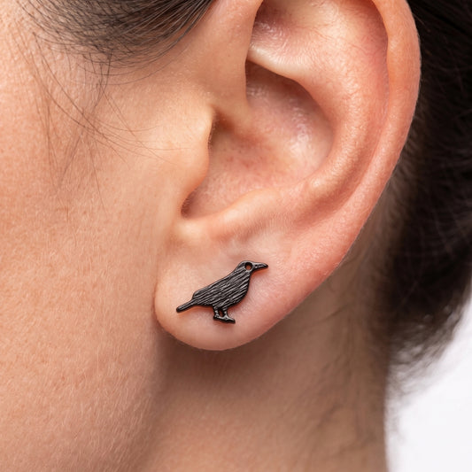 Crow Studs | Earrings
