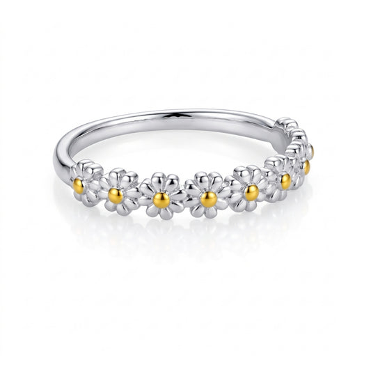 Dainty Daisy Band | Ring