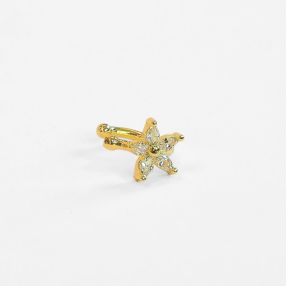 Star Flower Ear Cuff