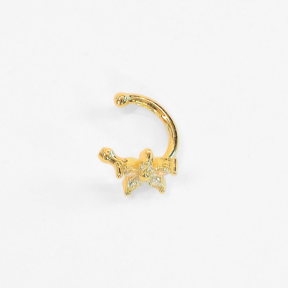 Star Flower Ear Cuff