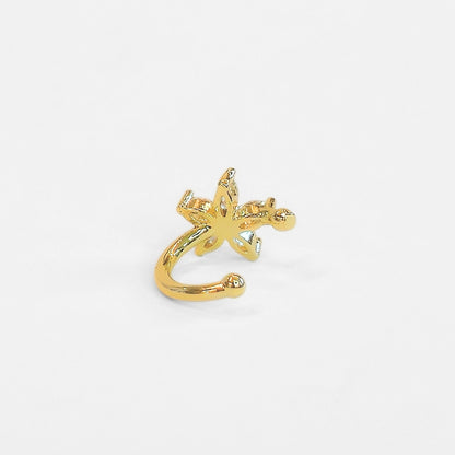 Star Flower Ear Cuff