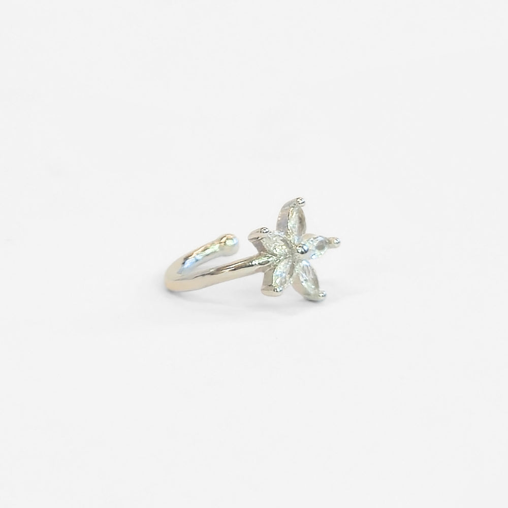 Star Flower Ear Cuff