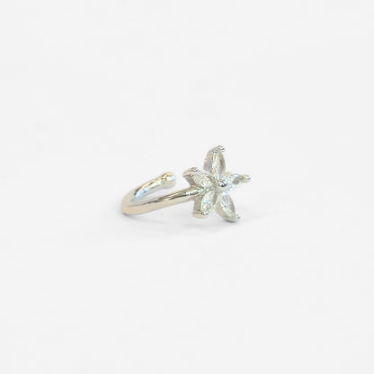 Star Flower Ear Cuff