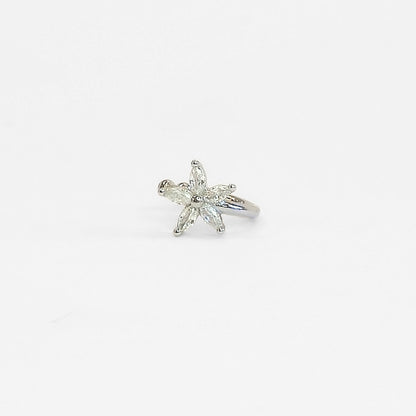 Star Flower Ear Cuff