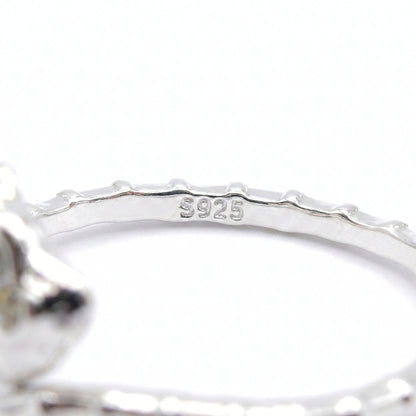 Dainty Sterling Silver Seahorse | Ring