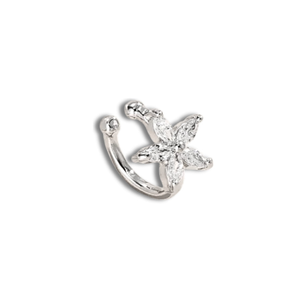Star Flower Ear Cuff