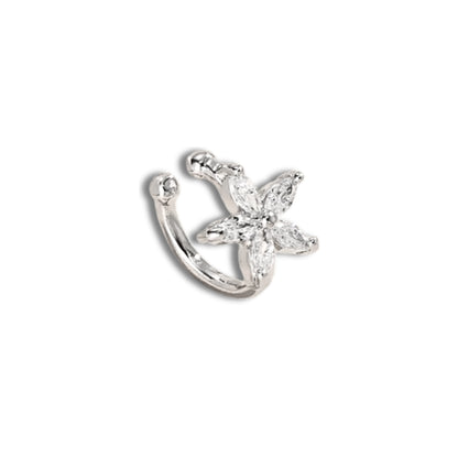 Star Flower Ear Cuff