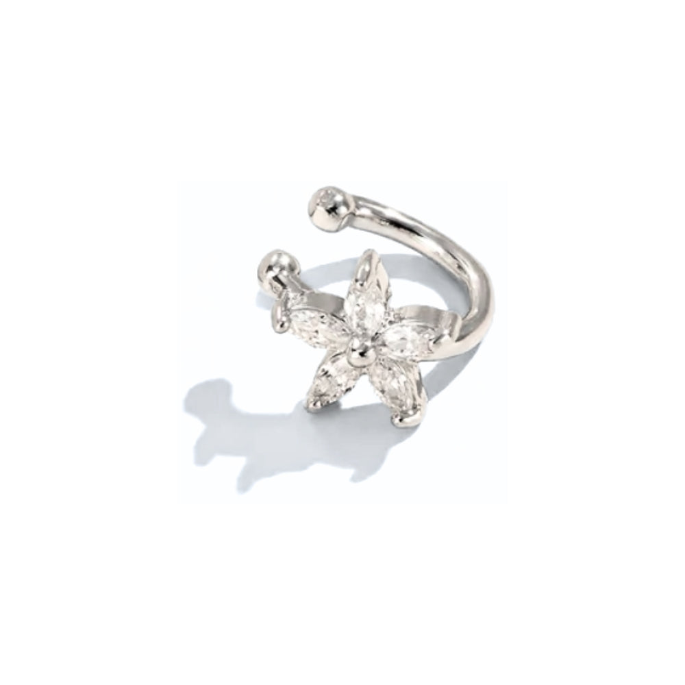 Star Flower Ear Cuff