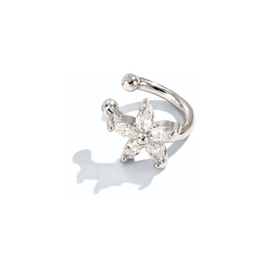 Star Flower Ear Cuff