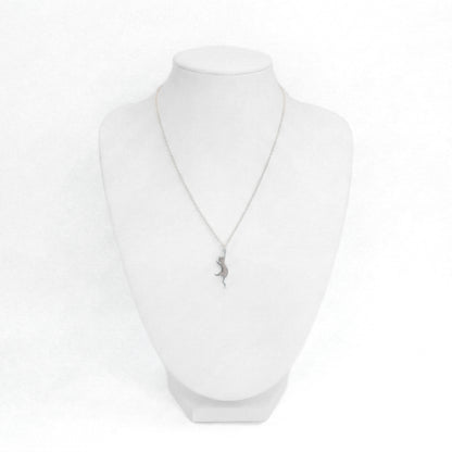 Pendentif chat « Accroche-toi » | Collier