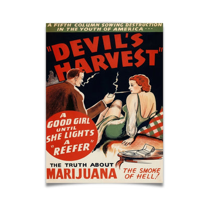 Devil's Harvest | Canvas Art Print