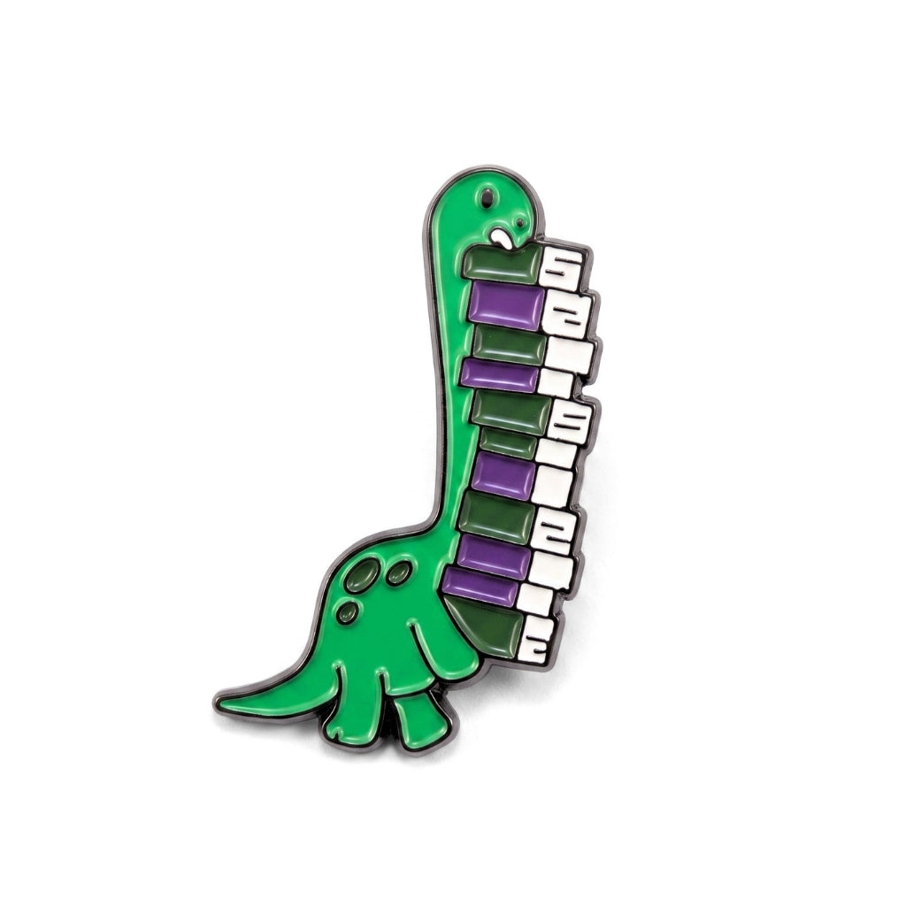 Library Dinosaur | Collectible Pin