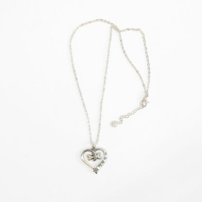 Heart & Bone Necklace