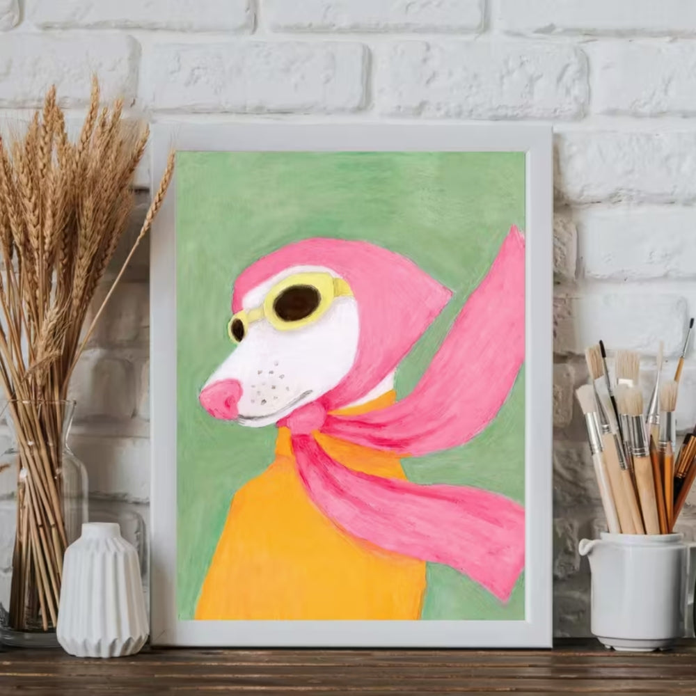 La fashionista | Impression sur toile