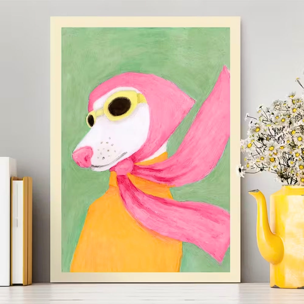 La fashionista | Impression sur toile