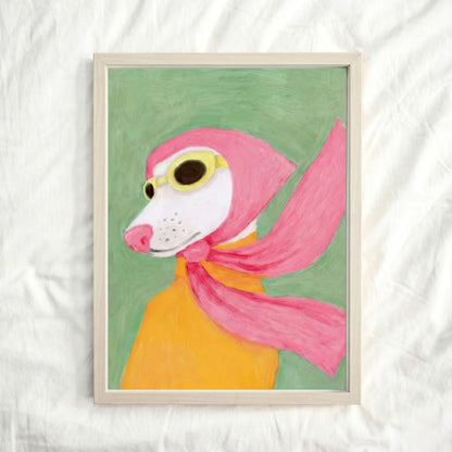 La fashionista | Impression sur toile