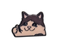 Doing Great! Sad Cat Thumbs Up Meme | Collectible Pin
