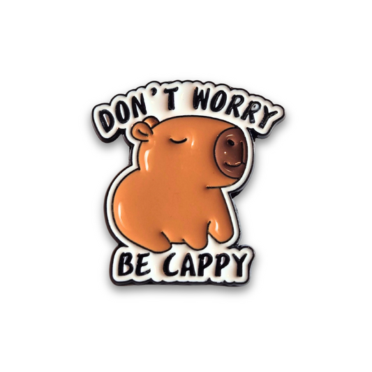 Don't Worry Be Cappy | Collectible Pin