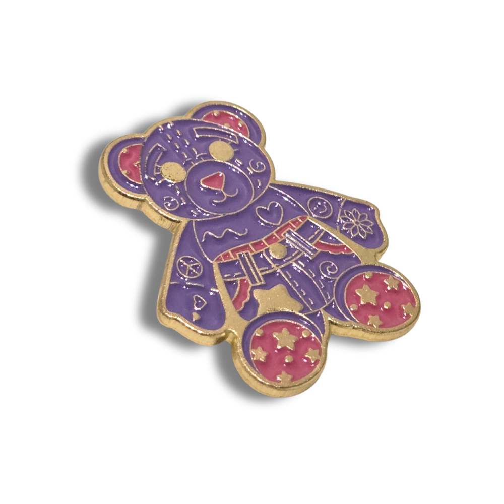 Doodle Bear 90s Retro | Collectible Pin