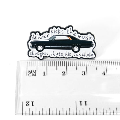 Driver Picks the Music | Collectible Pin