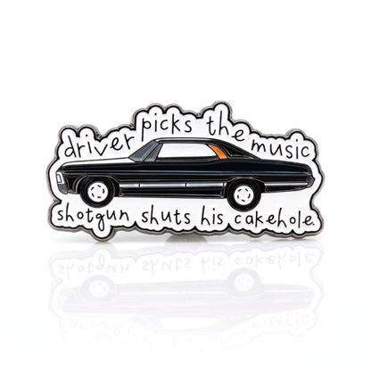 Driver Picks the Music | Collectible Pin