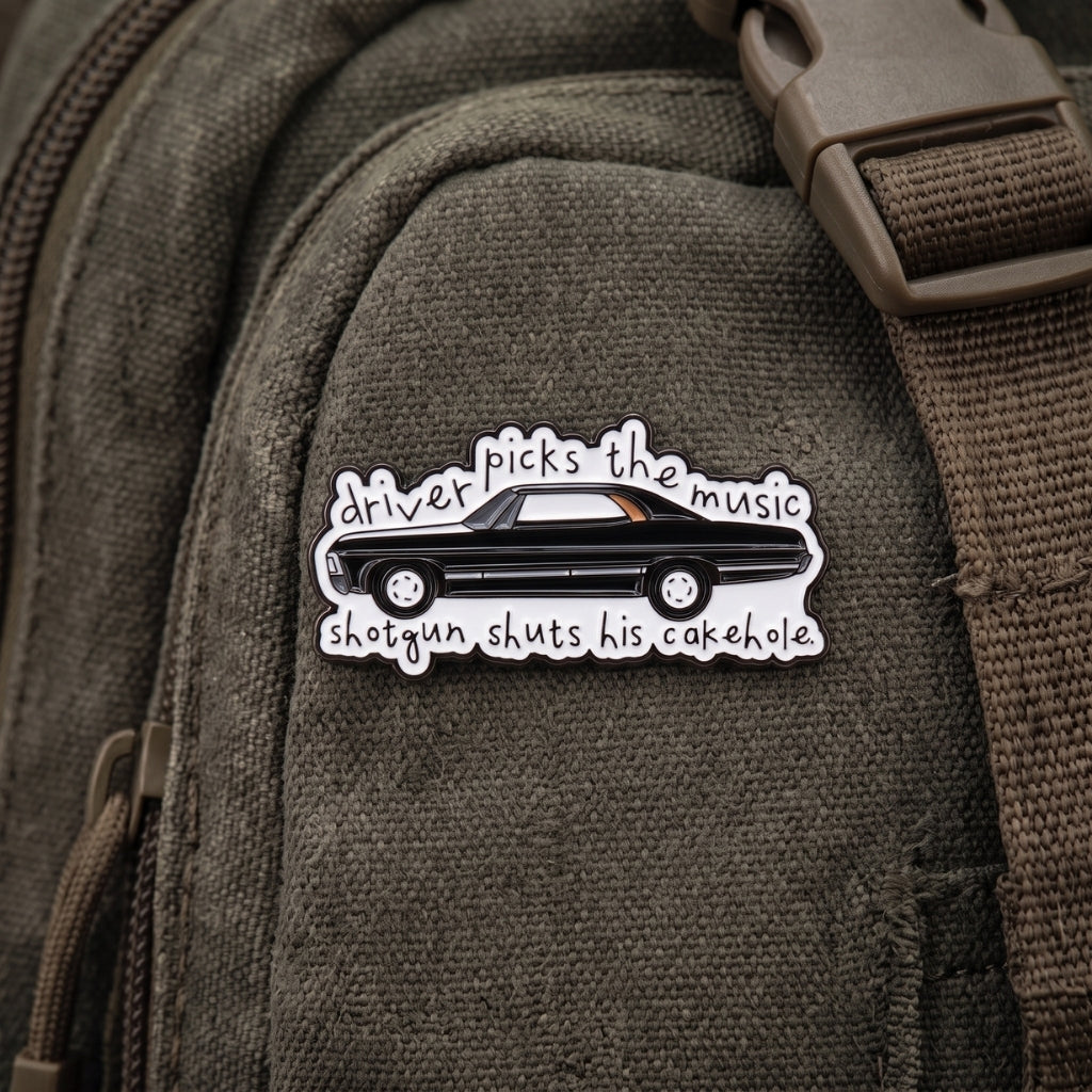 Driver Picks the Music | Collectible Pin