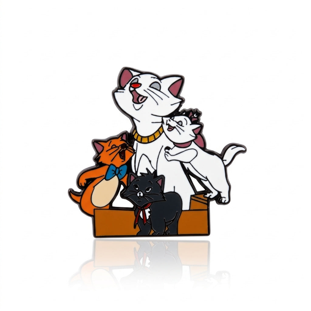 Duchess Cat & Kittens | Collectible Pin