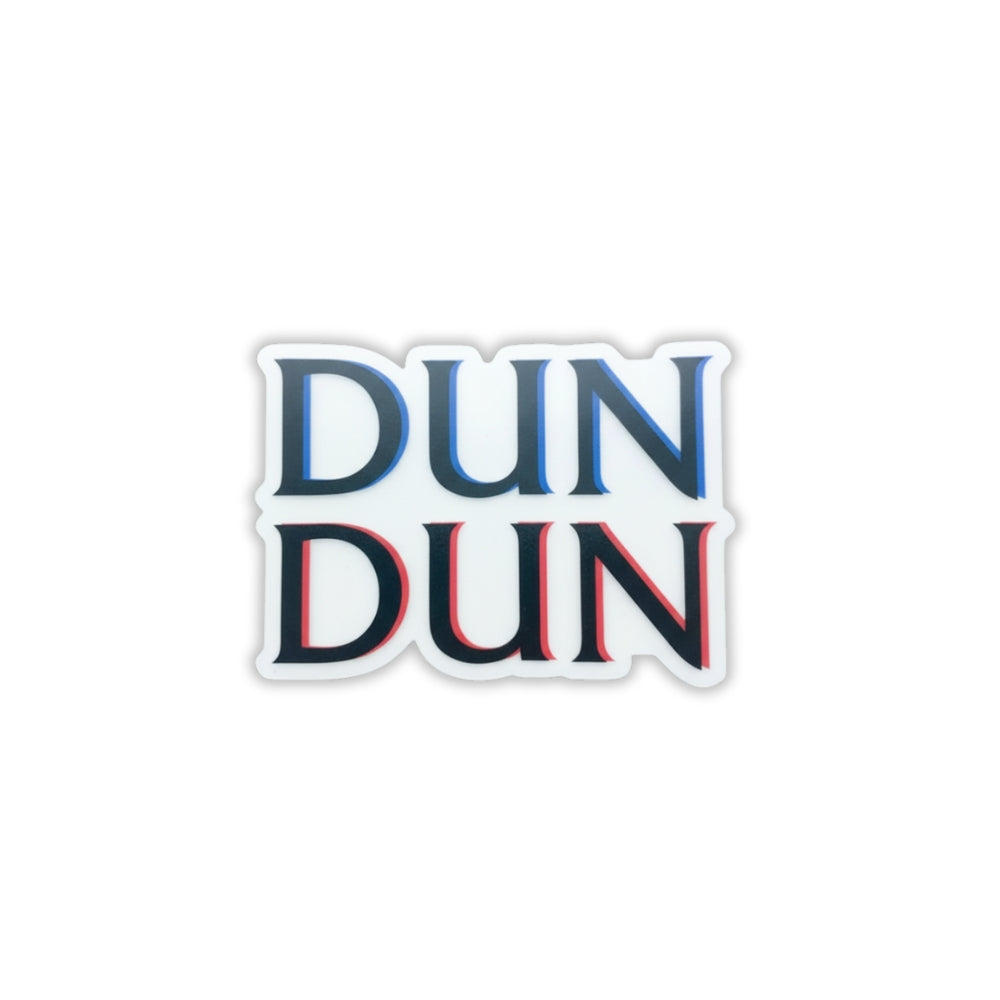 Dun Dun (Law & Order) | Autocollant en vinyle