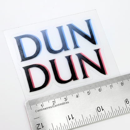 Dun Dun (Law & Order) | Autocollant en vinyle