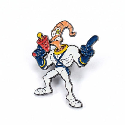 Earthworm Jim | Collectible Pin