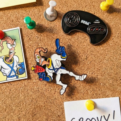 Earthworm Jim | Collectible Pin