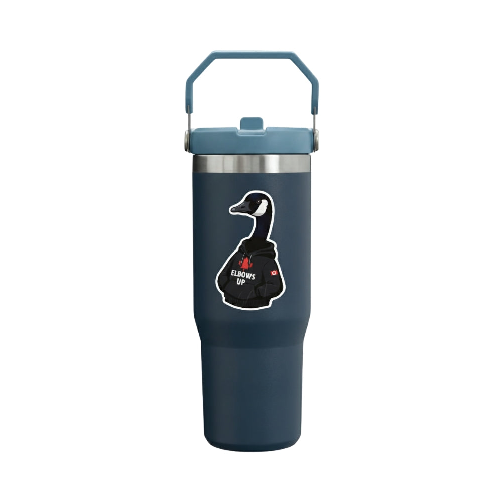 "Elbows Up" Canada Goose | Vinyl Sticker
