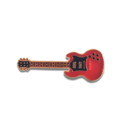 Electric Guitar (Red) | Collectible Pin