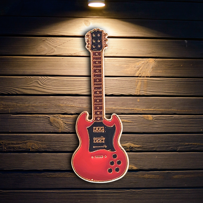 Electric Guitar (Red) | Collectible Pin