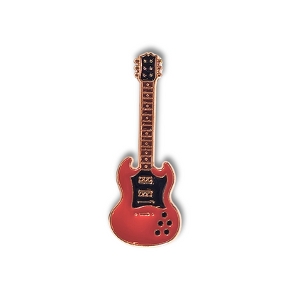 Electric Guitar (Red) | Collectible Pin
