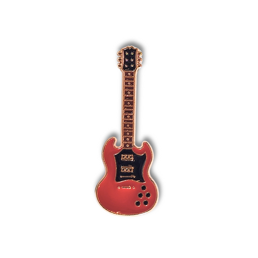 Electric Guitar (Red) | Collectible Pin