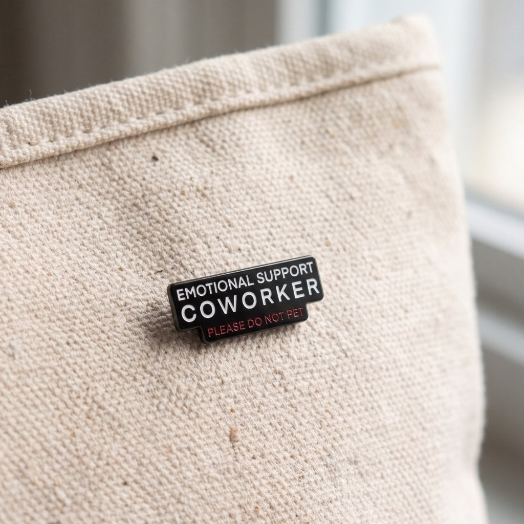 Emotional Support Coworker | Collectible Pin