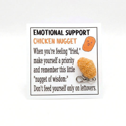 Emotional Support Nugget | Keychain