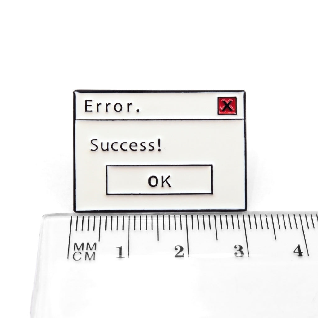Error. Success! | Collectible Pin