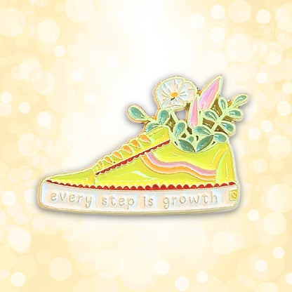 Every Step Is Growth | Collectible Pin
