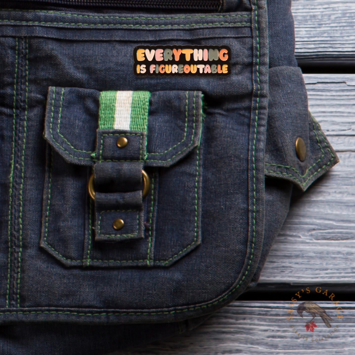 Everything Is Figureoutable | Collectible Pin