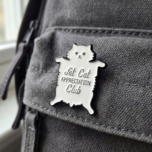 Fat Cat Appreciation Club | Collectible Pin
